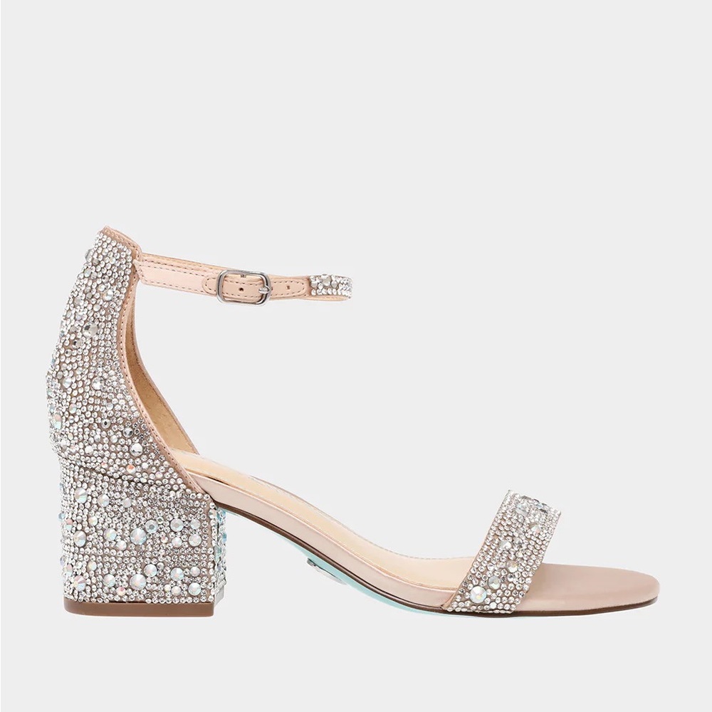 Betsy Johnson Mari Champagne Size 7.5 Brand New still in box